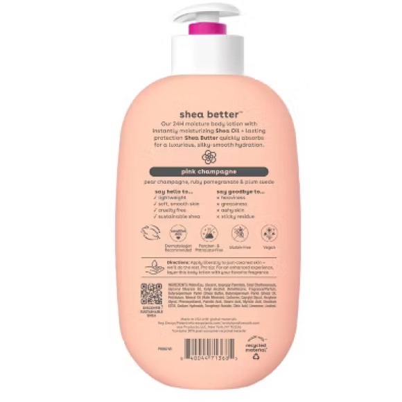 eos Shea Better 24H Moisture Body Lotion, NEW - Picture 2 of 6